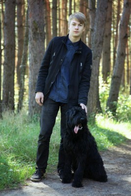 МАМА Дуси- ризеншнауцер